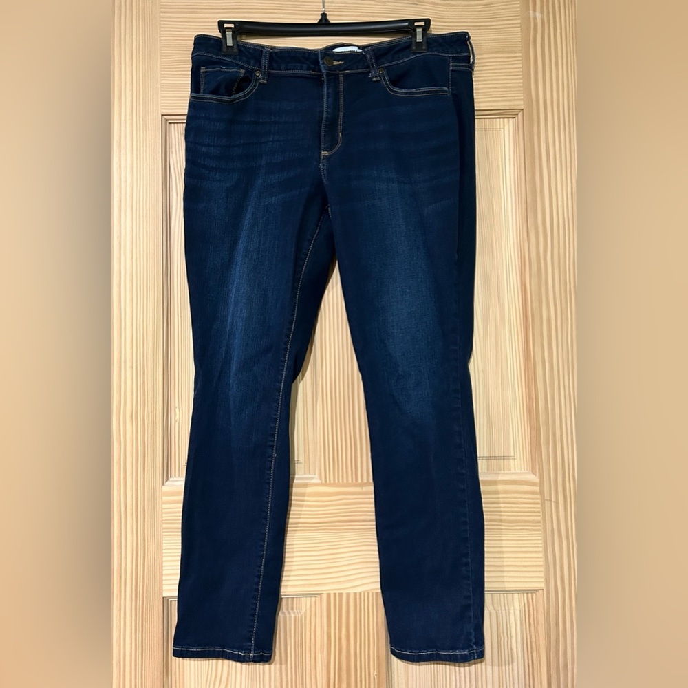 Sonoma Women's Navy Skinny Jeans